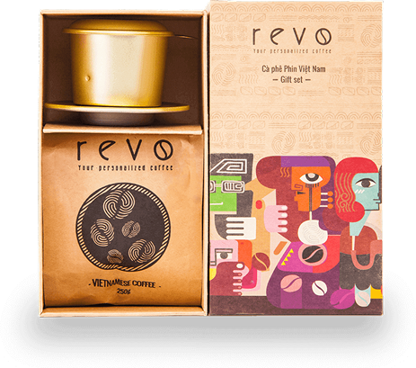Подарочный набор Вьетнамский фильтр-кофе